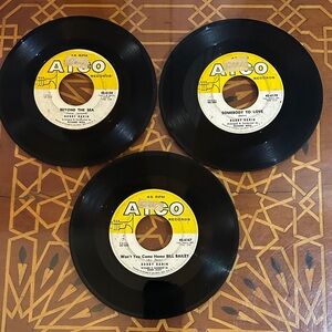 Vintage Bobby Darin 1960’s 45RPM Vinyl Records~Set of 3